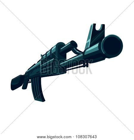 Weapon automatic gun
