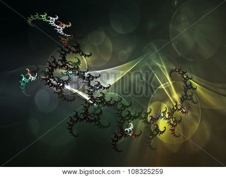 Heavenly Scorpio. Fractal