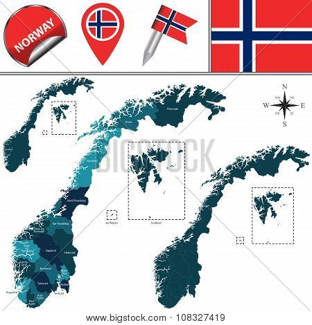 Map Of Norway