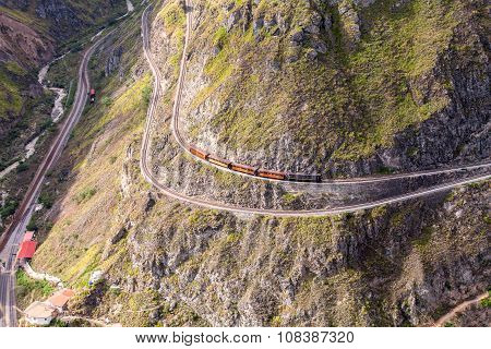 Train Ride Through The Andes Mountains