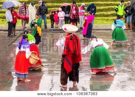 Indigenous People Is Celebrating Sun Festival