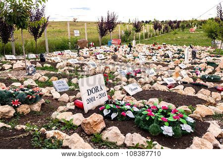 Pet Cemetery In Hunedoara City