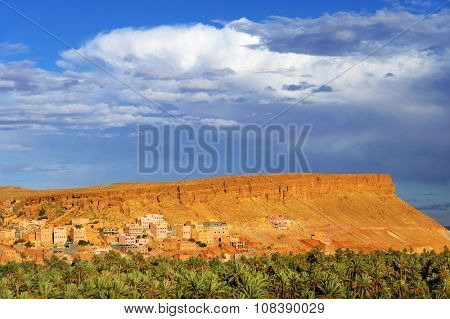 Town and oasis of Tinerhir, Morocco, Africa