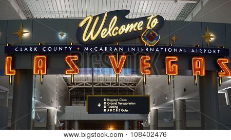 McCarran International Airport in Las Vegas