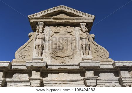 Detail Of Fountain Of Saint Mary, Baeza, Spain