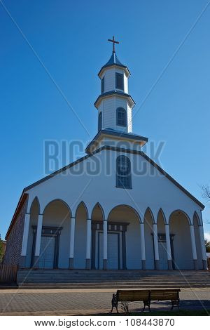 Church in Dalcahue - Chiloe - Chile