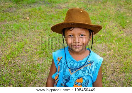 In The Amazon Rainforest, Manaos, Brazil