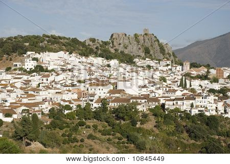 bílý vesnice v Andalusii