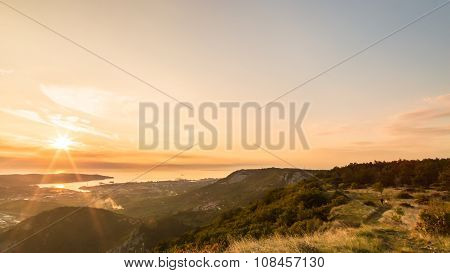 Sunrise From The Hills
