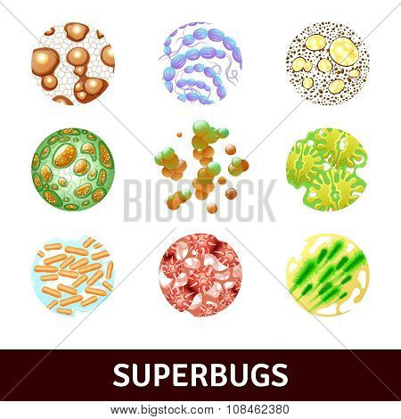 Superbugs Realistic Set