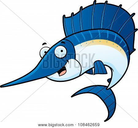 Cartoon Sailfish