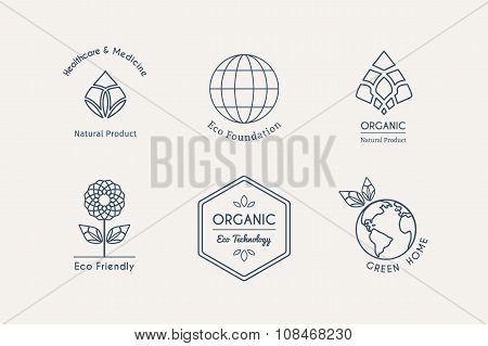 Vector Ecological Logos