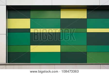 green and yellow background