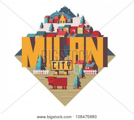 Milan city in italy is a beautiful destination to visit for tourism.
