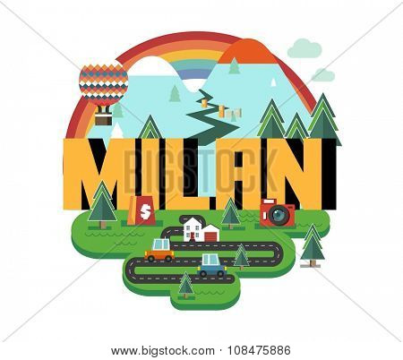 Milan city in italy is a beautiful destination to visit for tourism.
