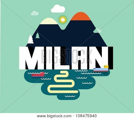 Milan city in italy is a beautiful destination to visit for tourism.