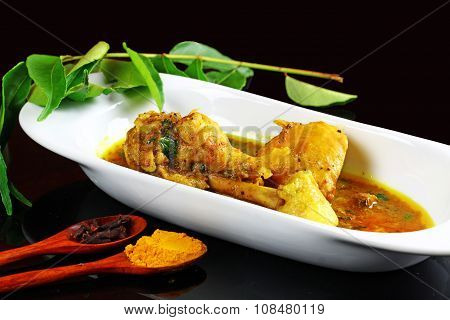 Indian Chicken Chettinad curry
