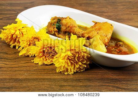 Indian Chicken Chettinad curry