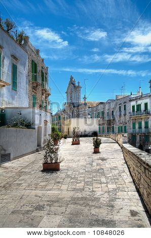 Vista de Molfetta. Apulia.
