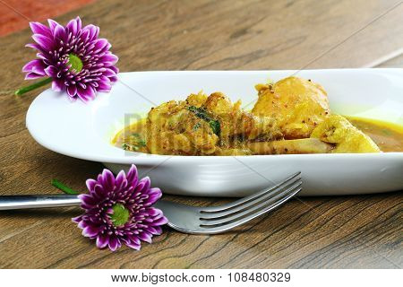 Indian Chicken Chettinad curry