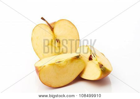 pieces of apple