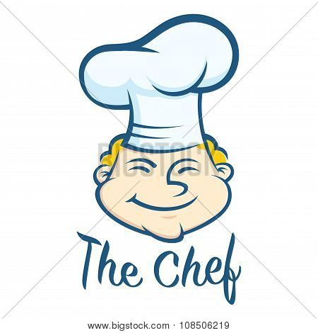 Happy Chef Face Symbol