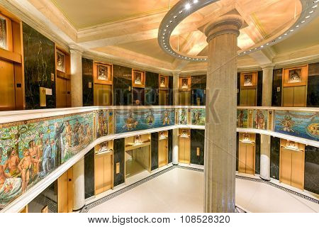 Marquette Building Mosaics - Chicago
