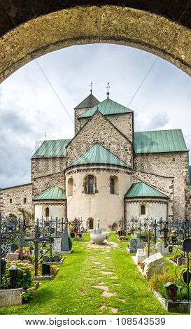 View At The Abbey Of San Candido.