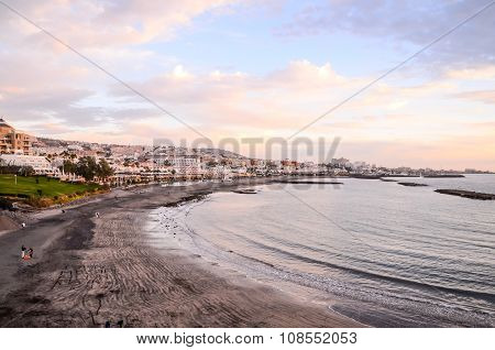 View of Playa de Fanabe Adeje Tenerife