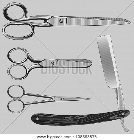 Barbershop elements.