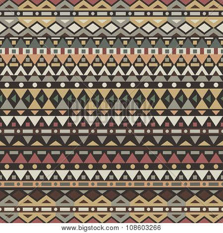 Tribal Vector Seamless Pattern.