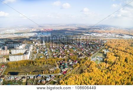 City district and training center. Tyumen. Russia