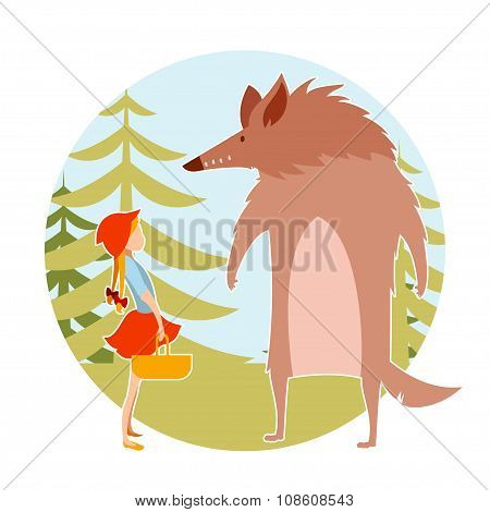 Redhood and the wolf
