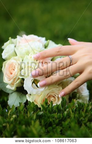 Wedding Bouquet Outdoor