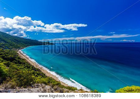 Pefkoulia beach Lefkada