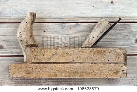 Hand Tool - Old Wood Planer