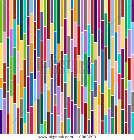 Abstract Stripes In Multicolours