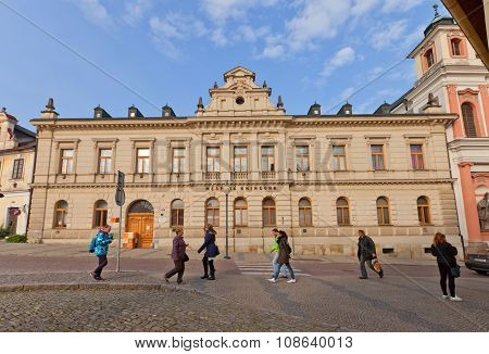 Municipal Library In Kutna Hora, Czech Republic