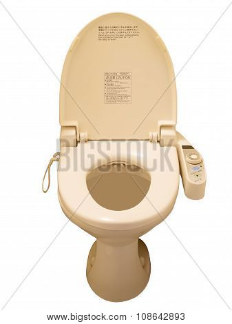 Japanese Washlet Isolated