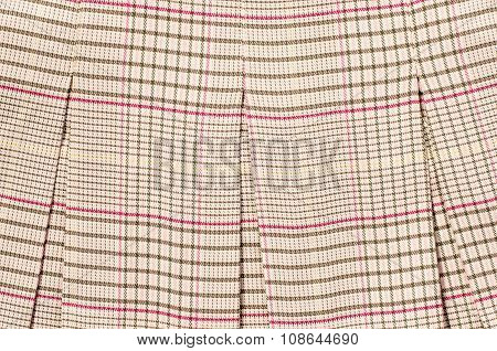 Brown And Pink Guncheck Pattern.