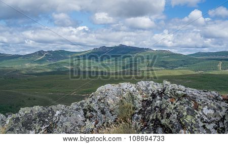 Snake mountain in Spain