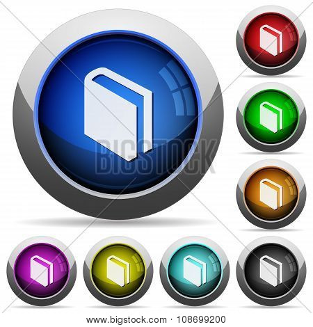 Book Button Set