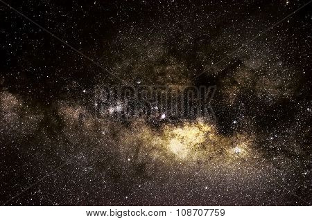Stars and galaxy space sky starry night background