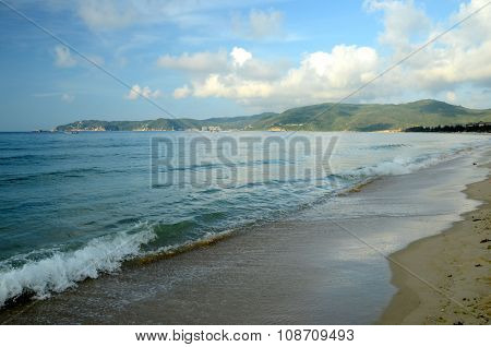 South China Sea Beach, Hainan; Sanya, Yalong Bay, May 2011