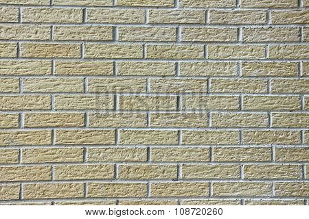 Wall Of Structured Decorative Light Bricks