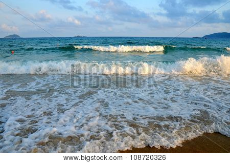 South China Sea Beach, Hainan; Sanya, Yalong Bay, May 2011