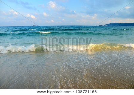 South China Sea Beach, Hainan; Sanya, Yalong Bay, May 2011