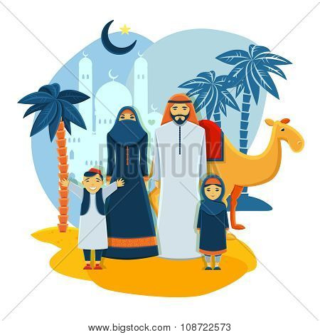 Muslim Family Concept
