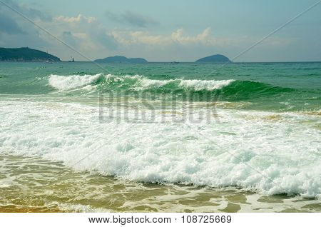 South China Sea Beach, Hainan; Sanya, Yalong Bay, May 2011