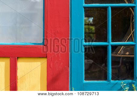 Colorful Door And Window Combination